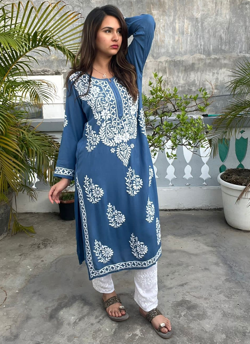 Buy Jaipur Kurti Women Cream Straight fit Regular pants Online at Low  Prices in India - Paytmmall.com