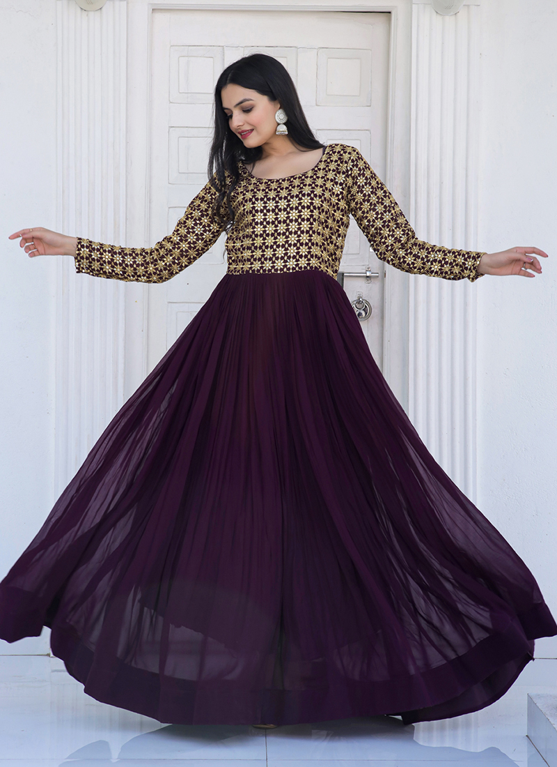 Graceful Georgette Gowns to Shop in USA