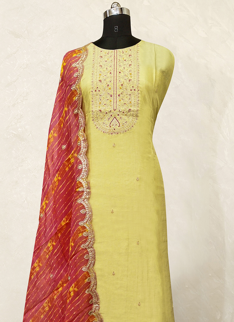 THE LIBAS COLLECTION PAKISTANI STYLE DRESS MATERIAL