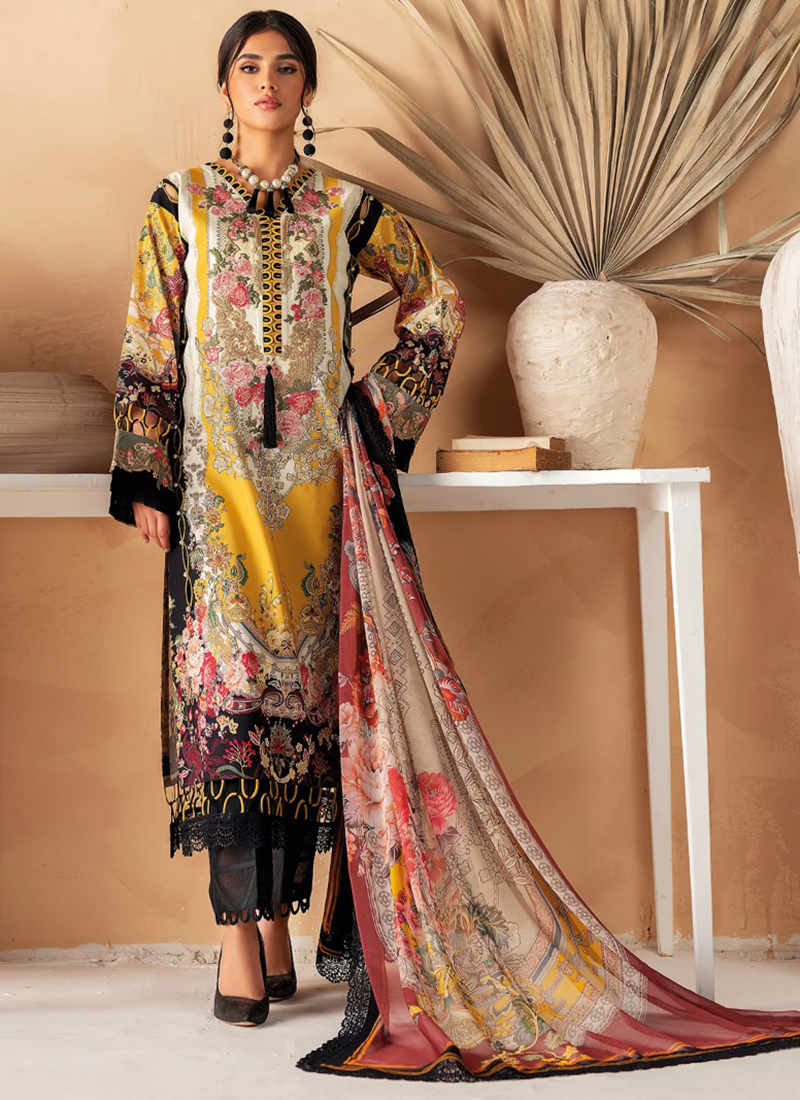 Pakistani printed suit design hotsell