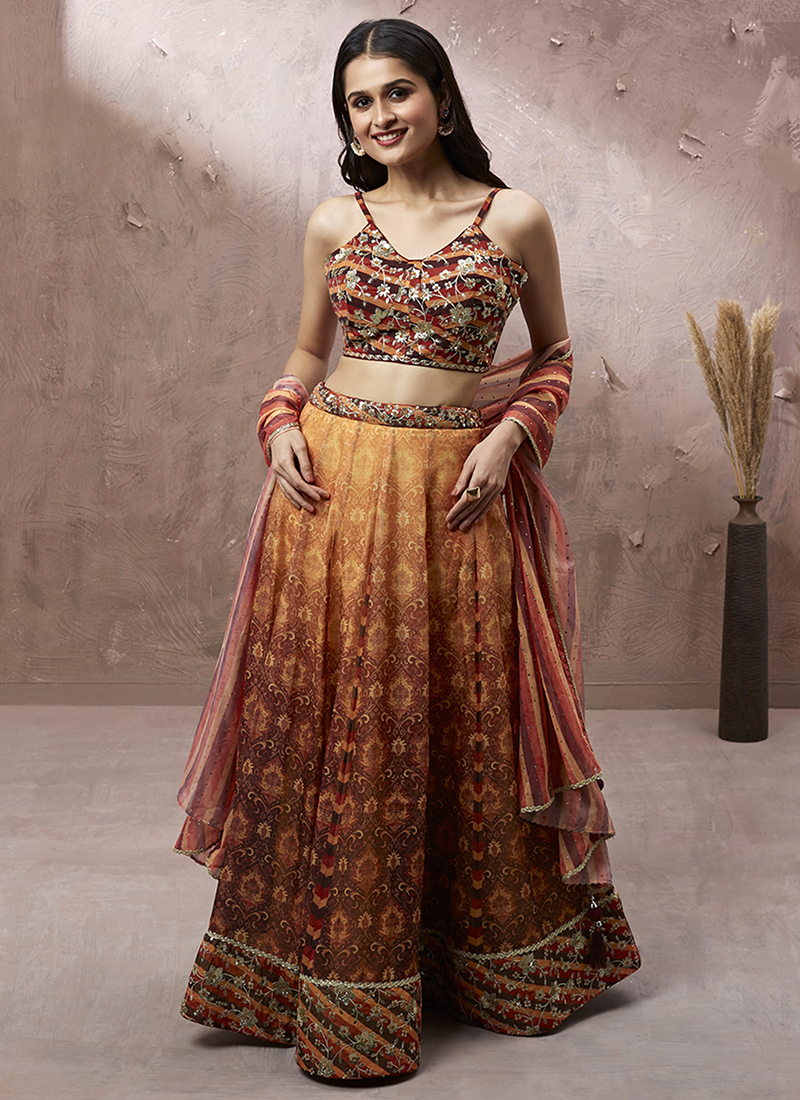 TAHUKAR VOL-01 BY DESIGNER LEHENGA CHOLI WHOLESALERS IN SURAT FVD Wholesale  Lehenga choli Catalog