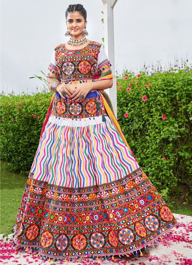 Buy Silk Crape Rajasthani Rajputi Poshak Dress With Shaded Odhni For Women Rajasthani  Lehenga Choli Color (Light firoze). at Amazon.in