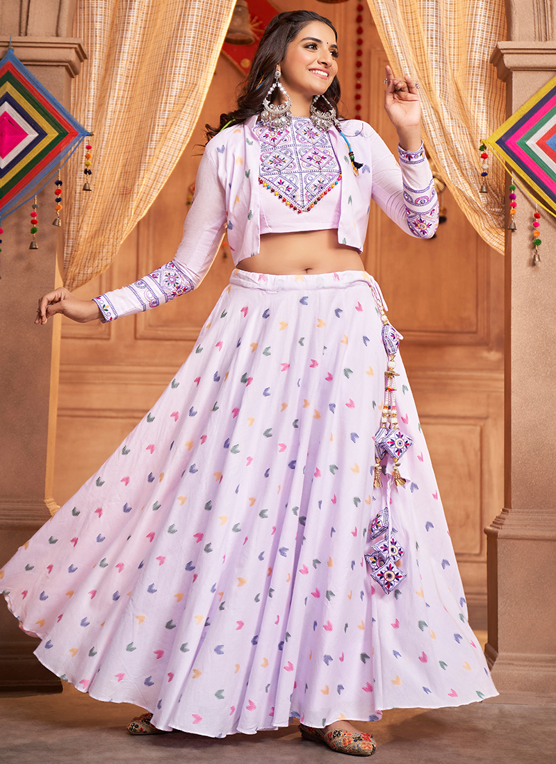 Buy Festival Wear Pink Embroidery Work Fancy Ready To Wear Lehenga Choli  Online From Surat Wholesale Shop.