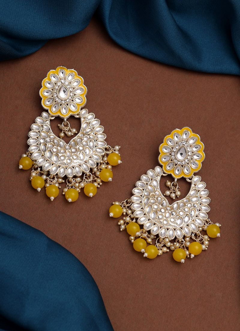 Kundan Earrings - Buy Antique Kundan Earrings in India | Myntra