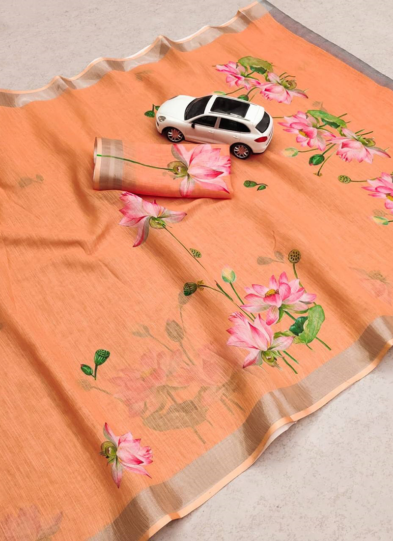 Linen Sarees - Buy Linen Sarees online in India