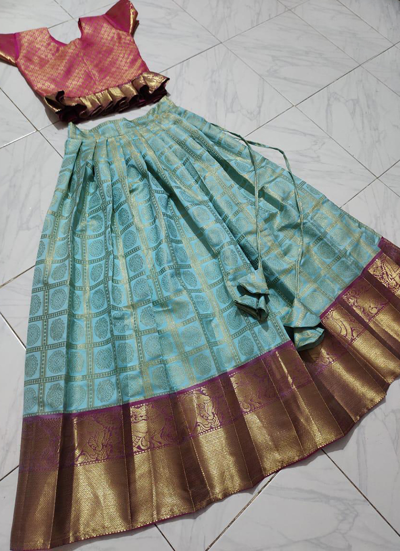 Lehenga Choli Online Grey & Navy Blue Embroidered Indian Lehenga Choli –  Lady India