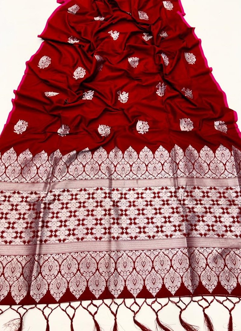 Buy Chidiyaa Chidiyaa Ethnic Motifs Printed Pure Cotton Saree at Redfynd