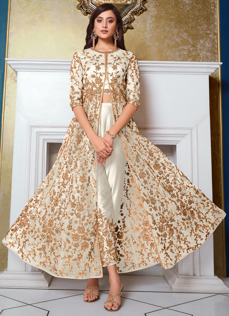 Net Anarkali Suits  Salwar KameezBuy Online  Utsav Fashion