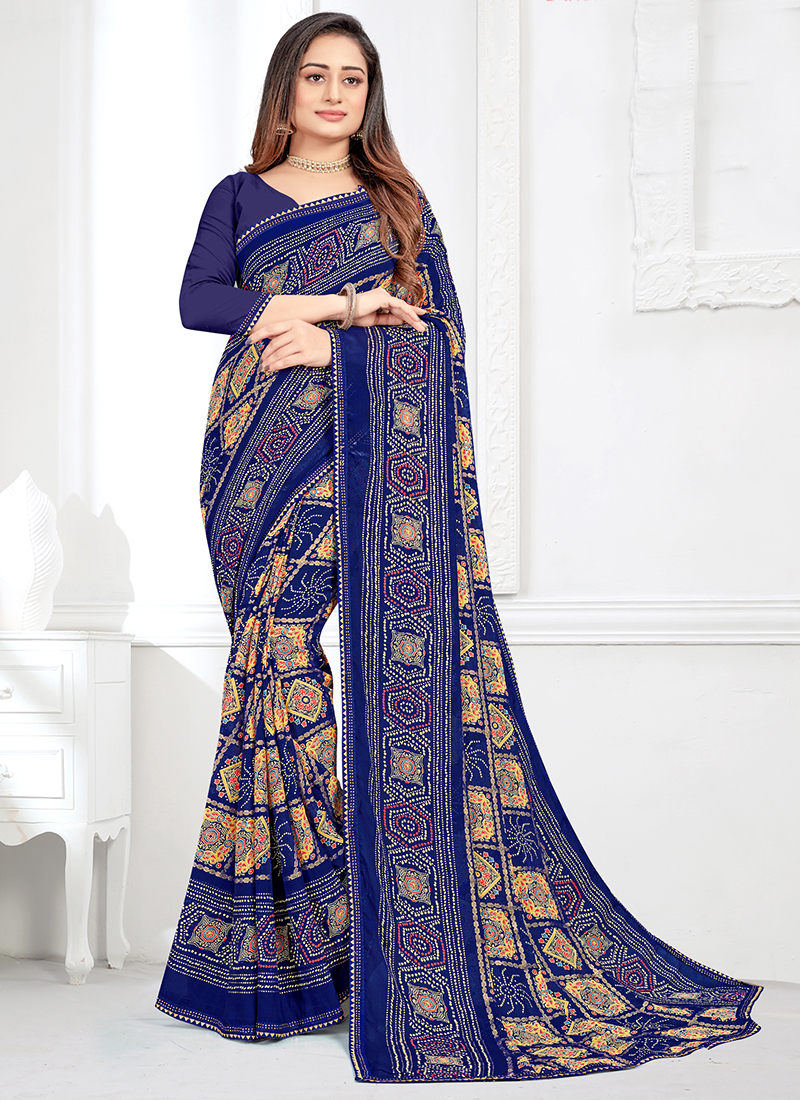 Ruchi Vivanta Silk Hit 10 Wholesale Printed Daily Wear Sarees | Crepe saree,  Designer sarees collection, Saree designs