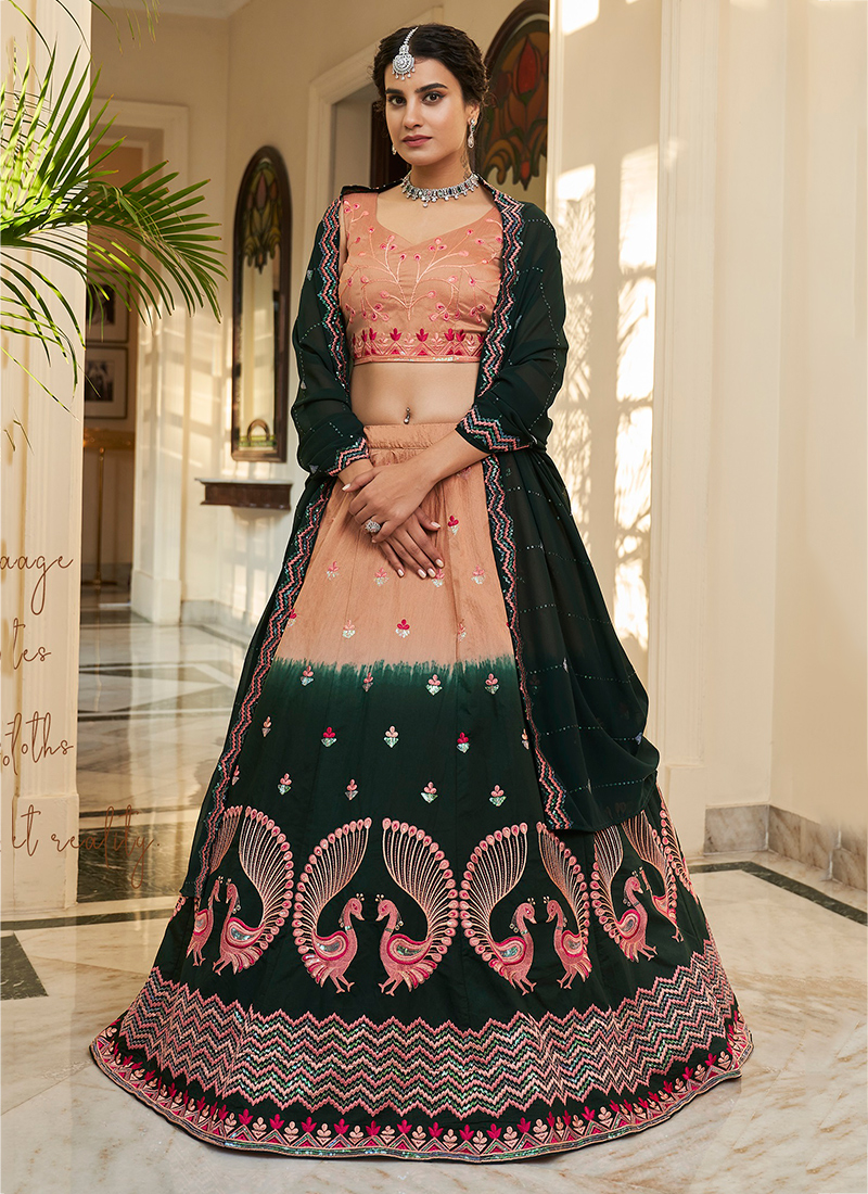 Buy online Women's Lehengas from ethnic wear for Women by Surat Designer  for ₹10200 at 36% off | 2024 Limeroad.com
