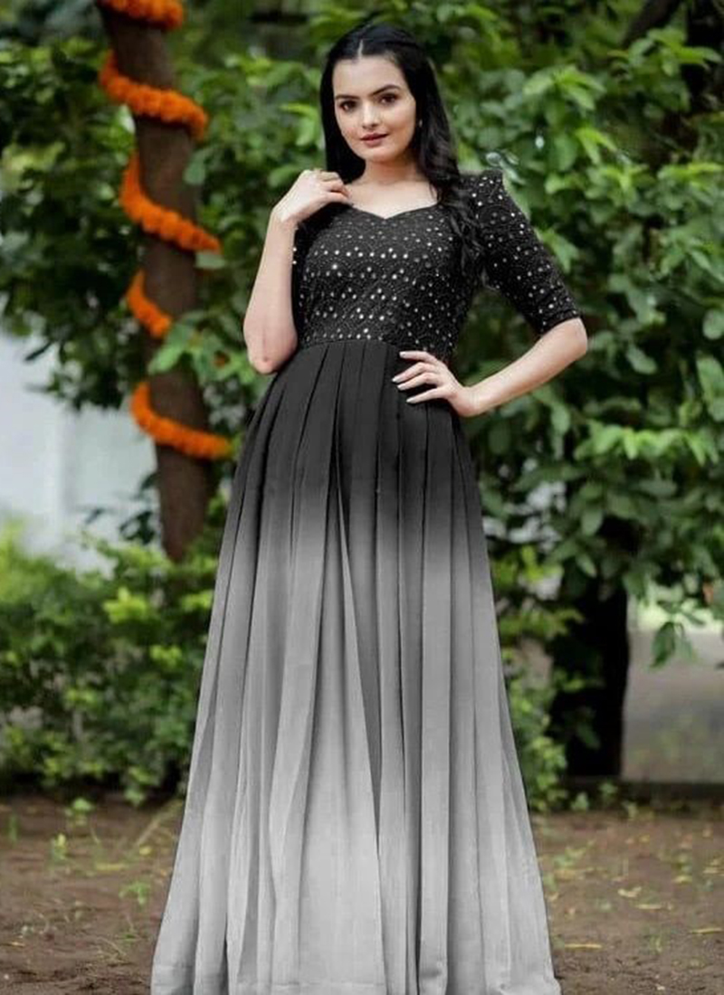 Buy Cottinfab Black Maxi A-Line Dress for Women's Online @ Tata CLiQ