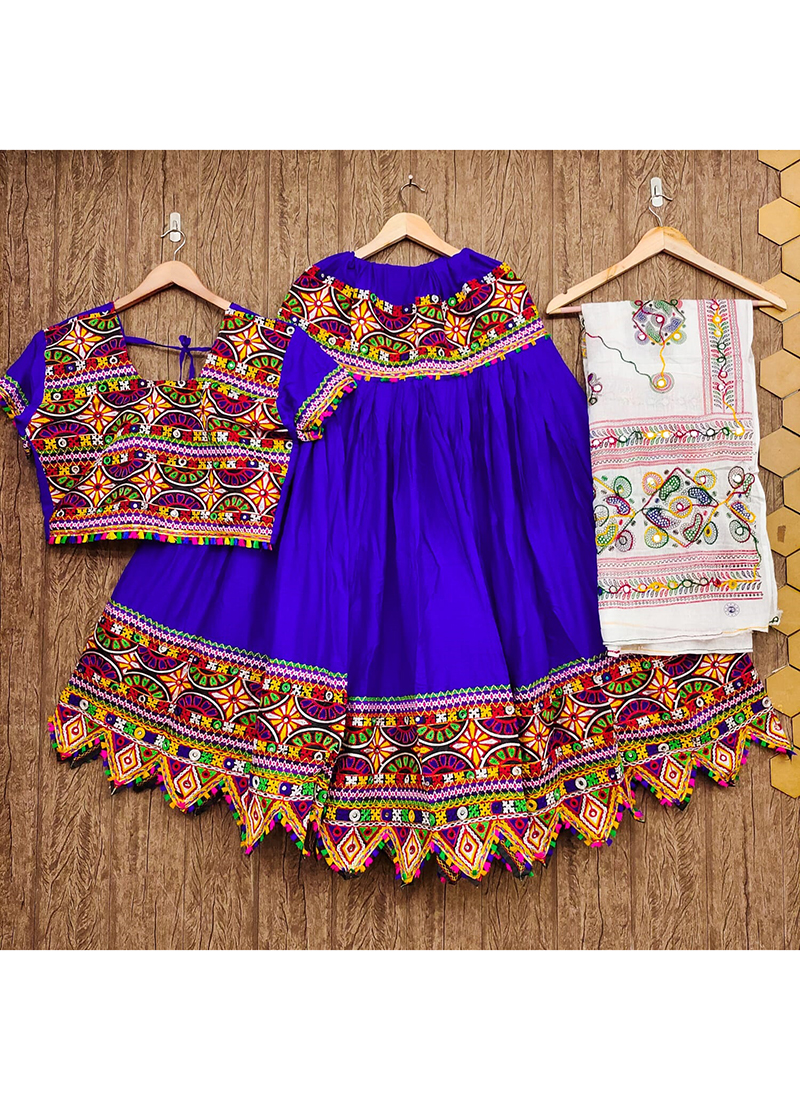 Buy FELIZ THE DESIGNER STUDIO Girls Baby Pink Tapeta Silk and Cotton Lehenga  Choli Online at Best Prices in India - JioMart.