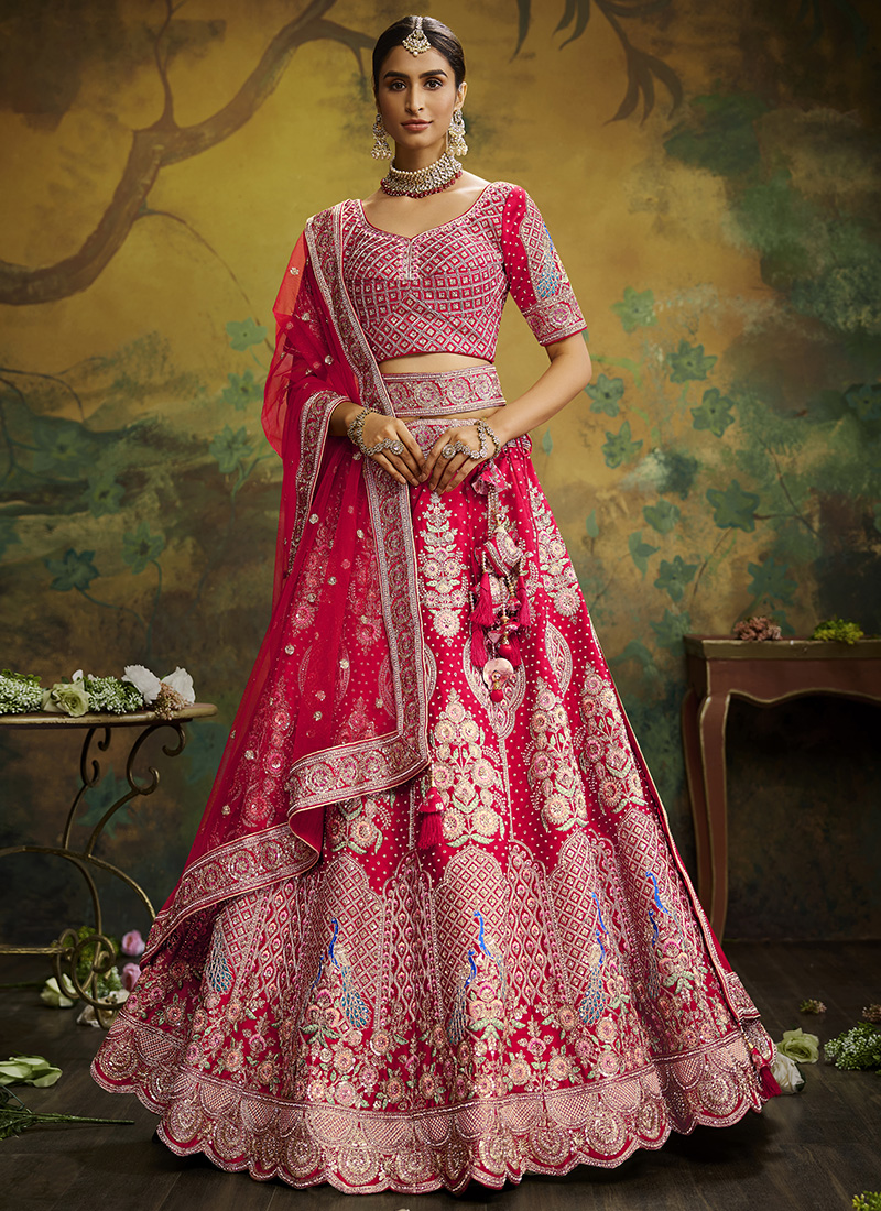 Designer bridal lehenga online at wholesale price – Wholesalesalwar.com –  Wholesale Supplier Of Indian Ethnic Wear