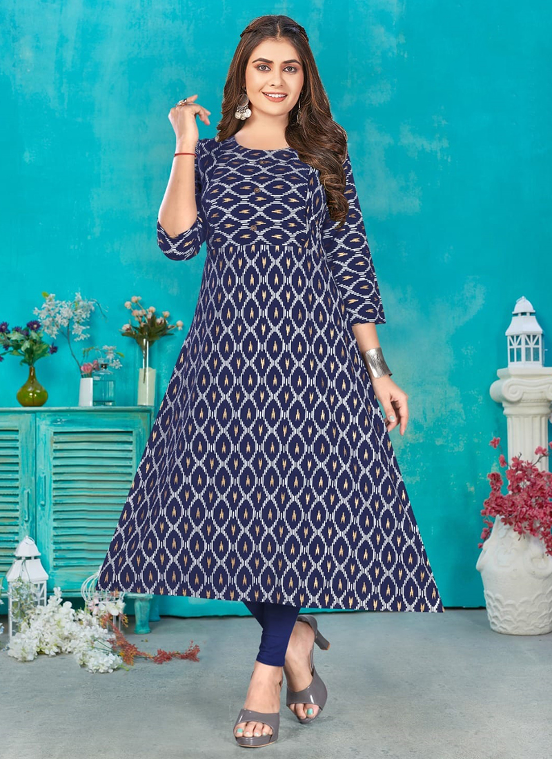 Buy Women's Pure Cotton Printed Maternity Gown/Maternity wear/Feeding  Nighty A-line Maternity Feeding Dress Maternity Kurti Gown for Women (Color  :- Light Blue, Size :- XL) at Amazon.in