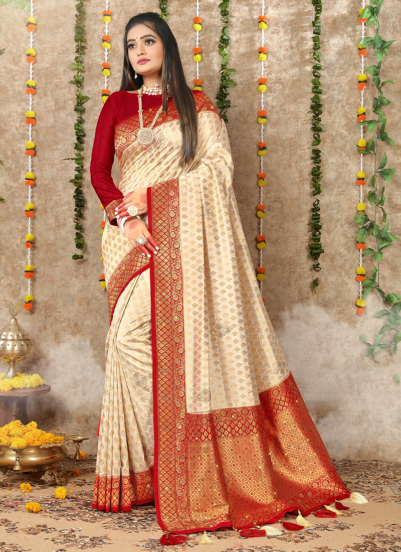 cream color bridal lehenga – Page 30 – Joshindia