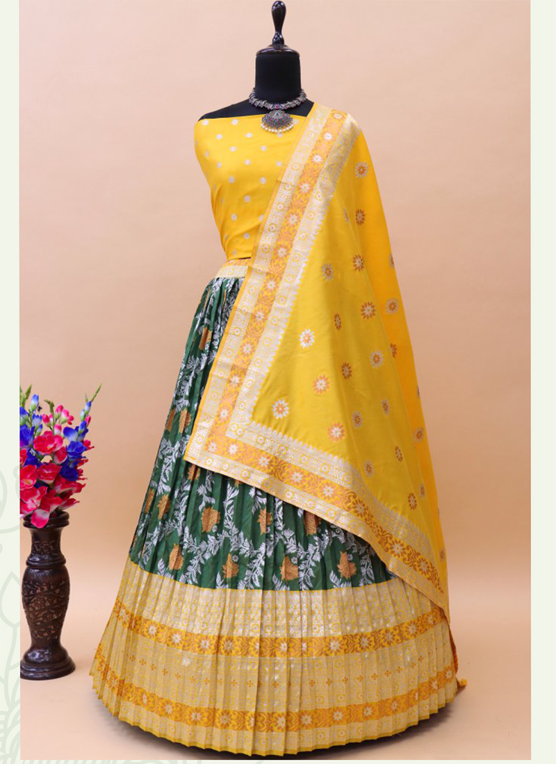 Bollywood Style Yellow Straight Lehenga Choli at Best Price in Surat |  Panchhi Fashion