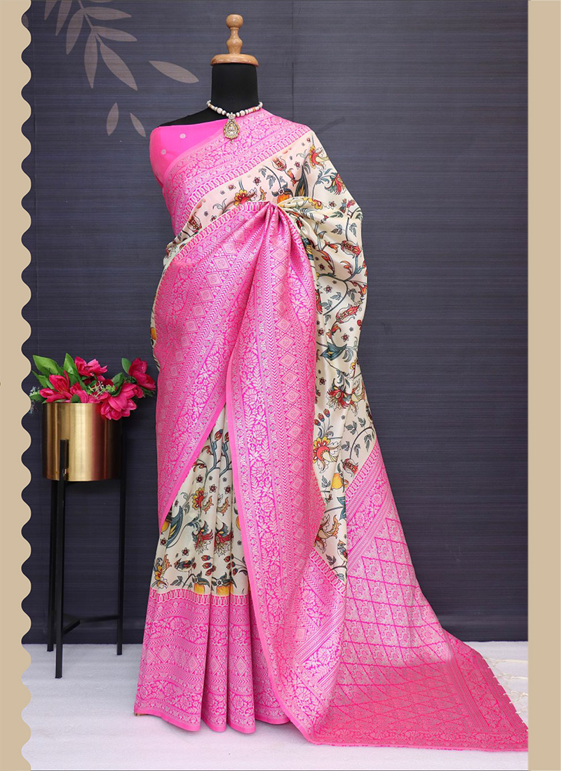 Banarasi Tissue Silk Heavy Work Sarees - Exquisite Craftsmanship