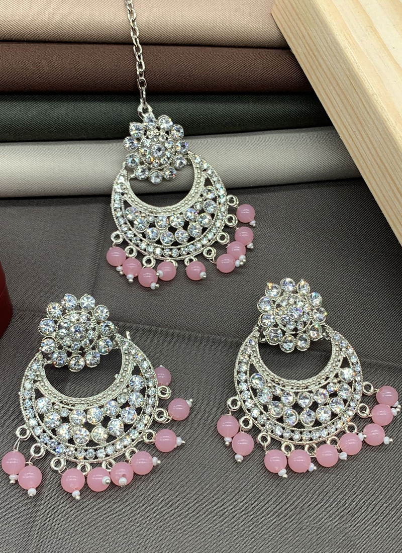 Ayesha Light Pink Earrings – Accessorize Urself