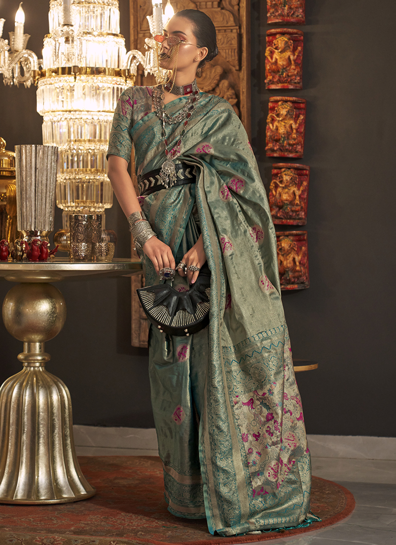 Buy Huge SABYASACHI Inspired Deepika Padukone Saree for Bridesmade , Net  Embroidery Work Saree for Parties, With Unstitched Blouse. Online in India  - Etsy