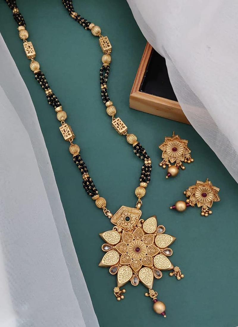 New latest long mangalsutra on sale design