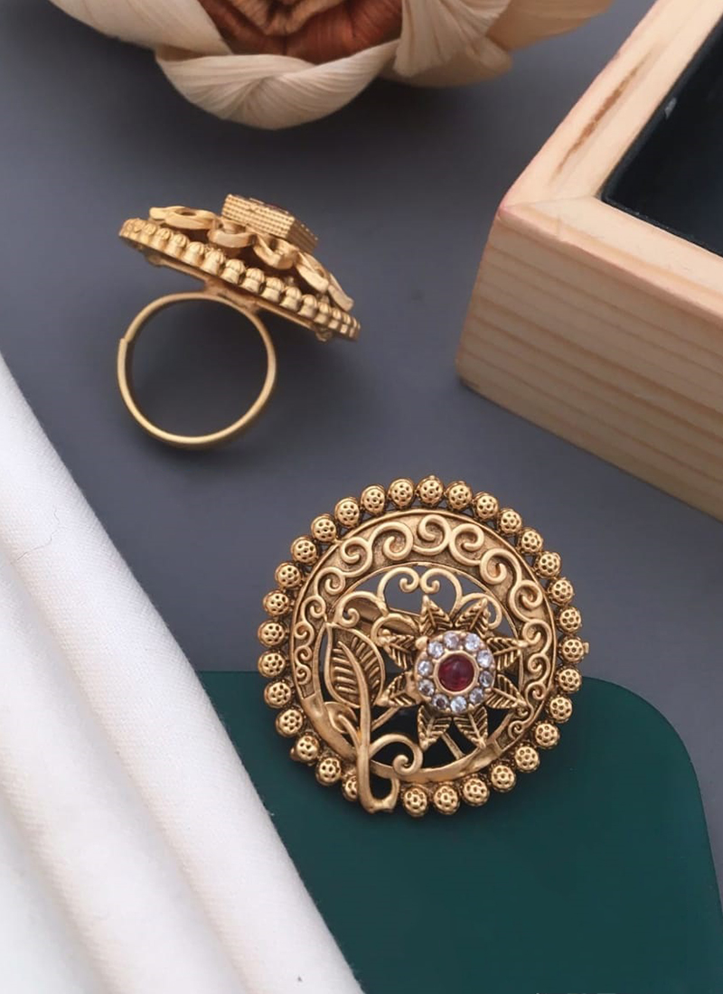 Buy quality New Design Ladies Gold Ring in Ahmedabad