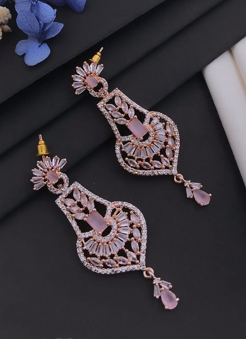 AD American Diamond Stud Earrings Combo-sonxechinhhang.vn