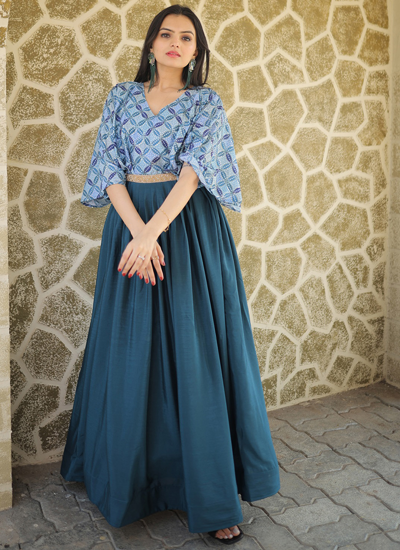 Party wear long skirt and clearance top