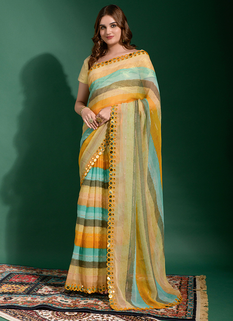 Khaadi Chiffon Saree 2024 | www.houwelings.com