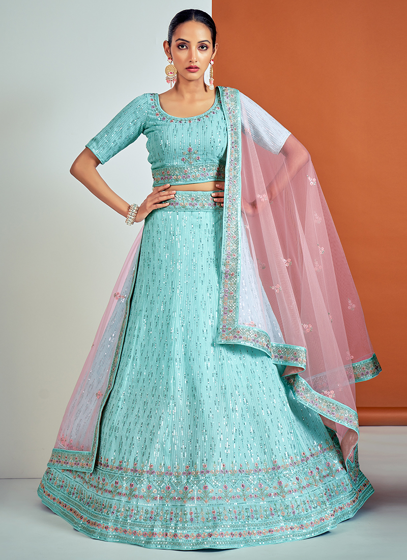 Trending | Silver Readymade Georgette Lehenga Choli and Silver Readymade Georgette  Chaniya Choli Online Shopping | Page 2