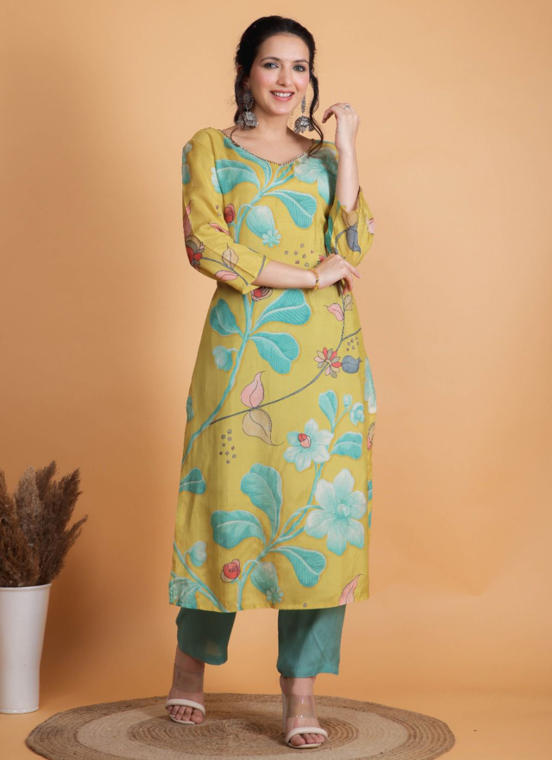 Pure Muslin Wholesale Kurtis With Pants 2 Pieces Catalog Catalog