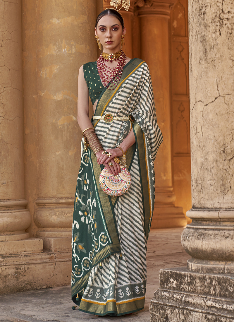 Latest Sea Green silk saree online shopping gnp012528 - GrabandPack - Online  Shopping india | Buy Designer sarees, salwar suits, lehenga, kurti ,gowns  and more - grabandpack.com