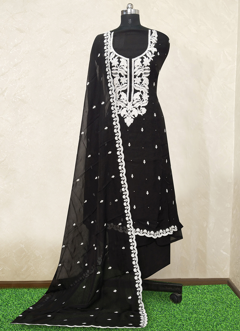 Cotton Sequence Work Punjabi Suit at Rs 2700 in Jalandhar | ID: 17200830755