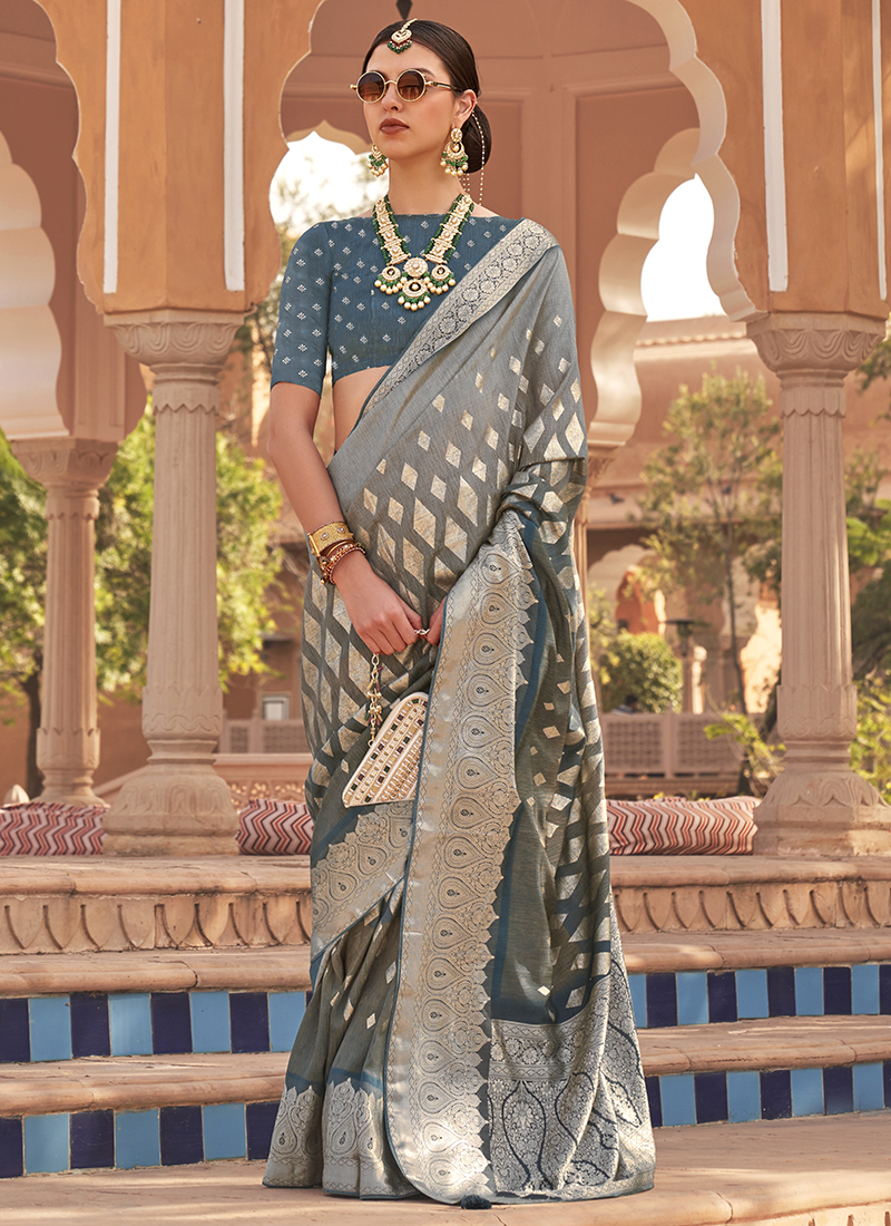 Buy Wedding Wear Soft Silk Saree Wholesale 2023