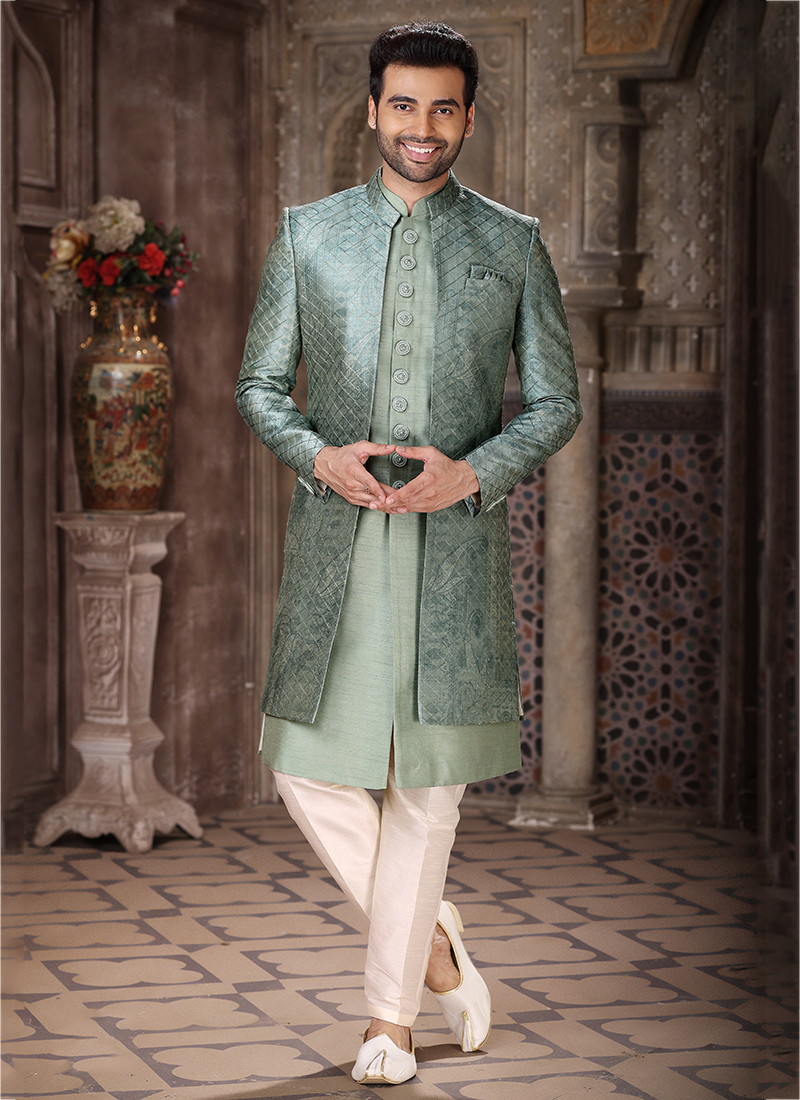 Indo western for man cheap wedding