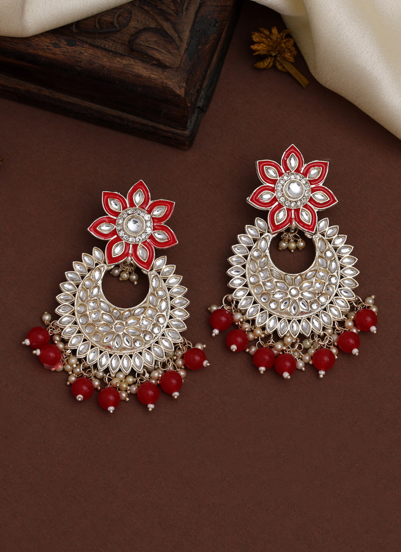 Meenakari Hand Painted Jewellery Manufacturers - Enamel Hand Painted Jhumki  Earrings Manufacturer from Jaipur