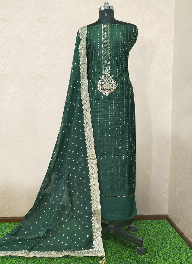Wholesale Punjabi Dress Material Supplier at wholesale price. Buy range of  Ladies & Women Punjabi Dress Material from Manufacturer and Exporter | Surat