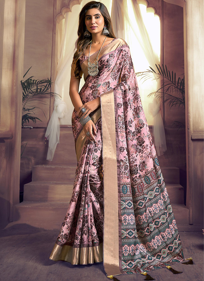 Buy Pure Tussar Ghicha Silk Saree Online - Vastranand