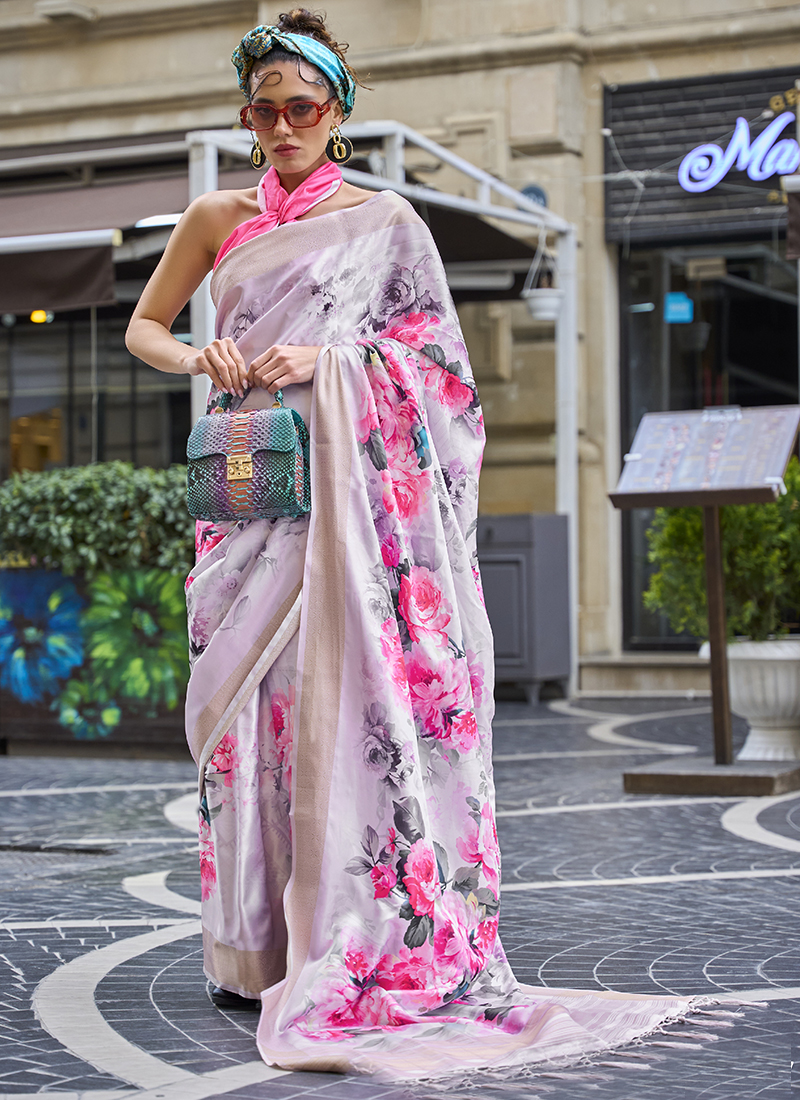 Sangeeta Sarees Party Wear Ladies Printed Saree, 5.5 m (separate blouse  piece) at Rs 2299 in Jaipur