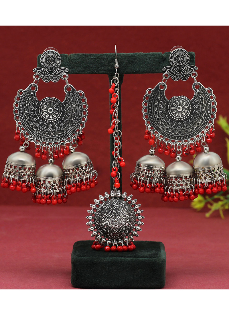 Online shopping of oxidised on sale earrings