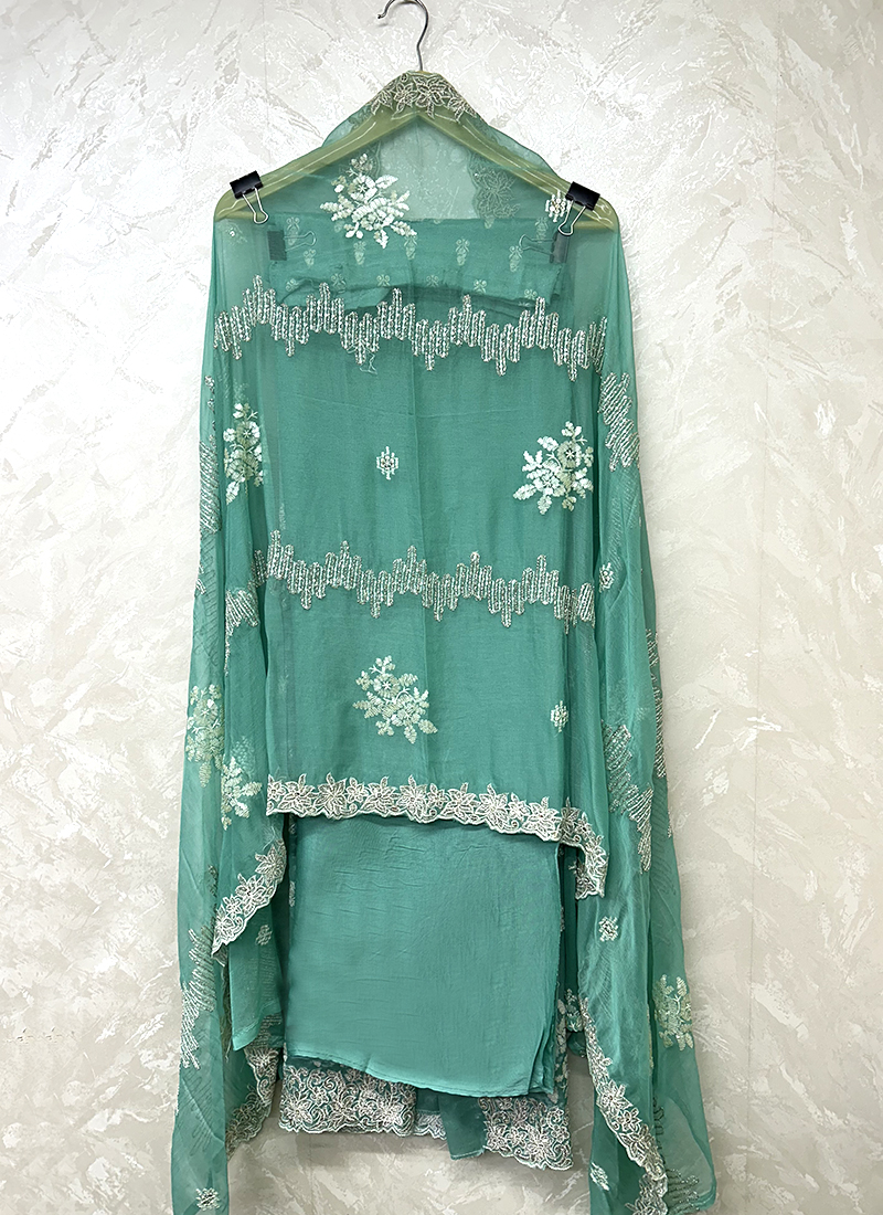 Rayon Suit Set/ Punjabi Dress - Na Dhukan - Pure Desi Market