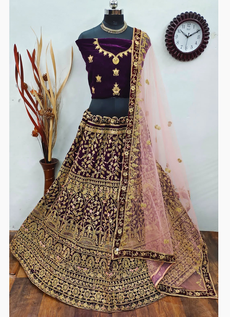 4080 Tanisha Mukherjee's colorful lehenga – Shama's Collection