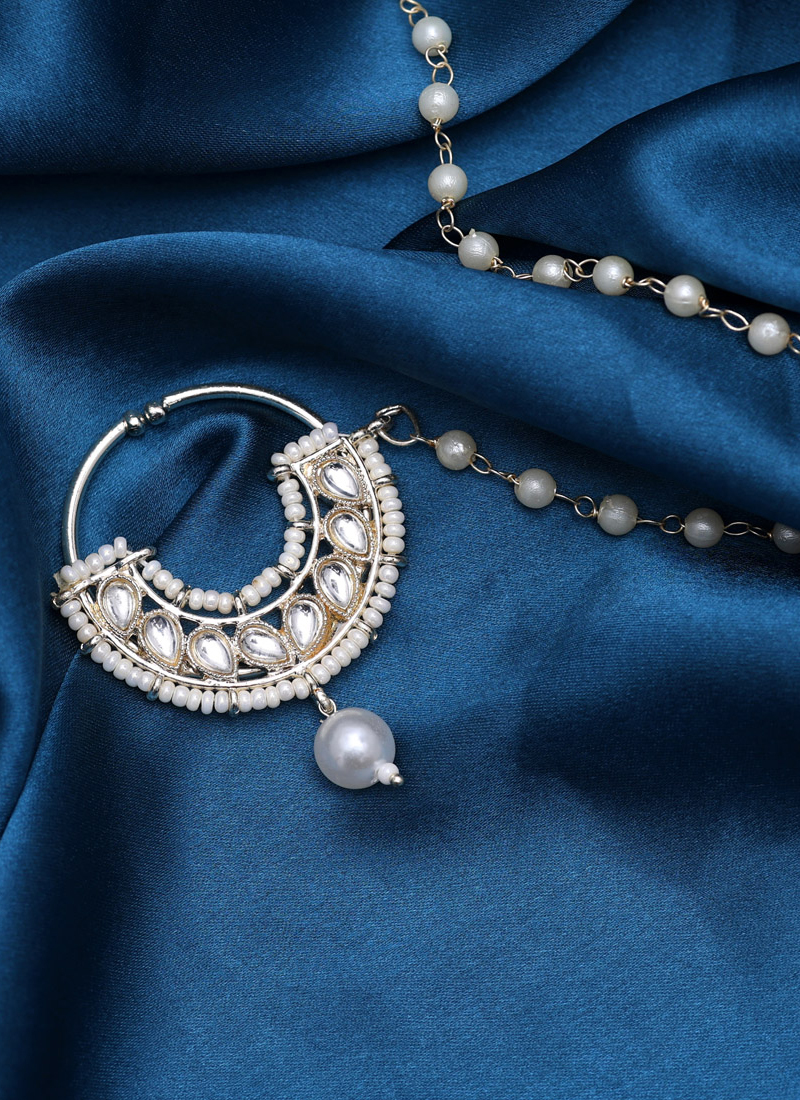 Buy Priyaasi Women Rose Gold American Diamond Nose Ring Online at Best  Price | Distacart