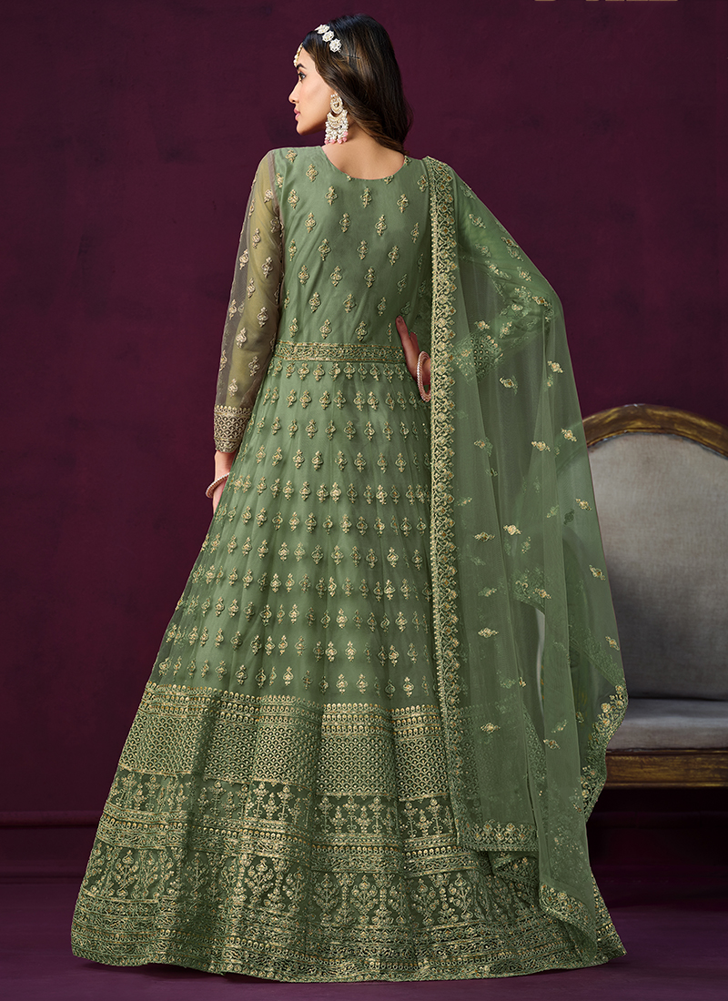 sachin and babi light blue dress Rangreza Green Pakistani Wedding dresses design