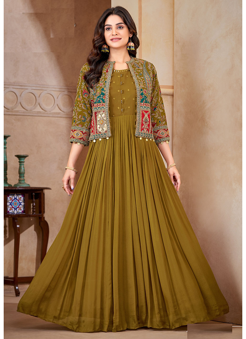 Wedding Designer Long Jacket Dresses Long Bridal Cape Jacket (#BRISA)