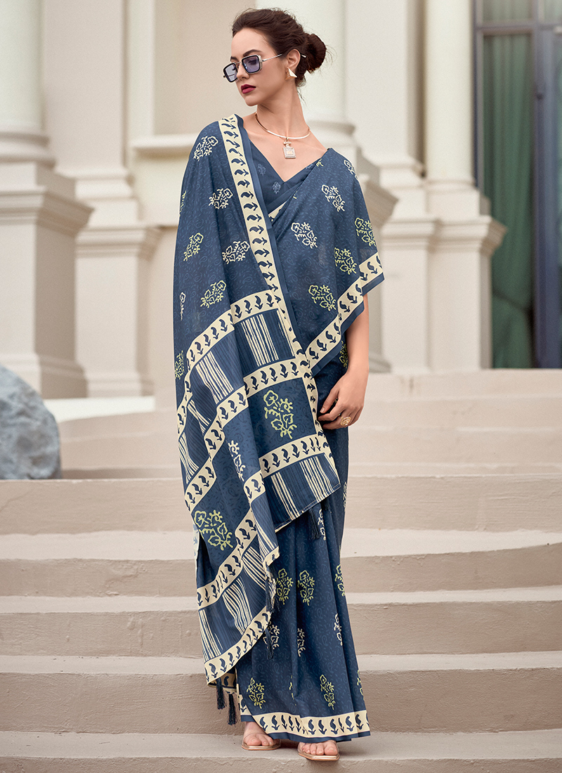 Mul Mul Silk Casual Wear Saree 10 Pieces Catalog Catalog