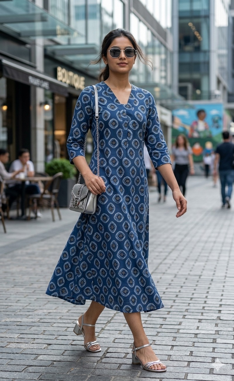 Cotton Casual Wear Readymade A Line Kurti 16 Pieces Catalog Catalog