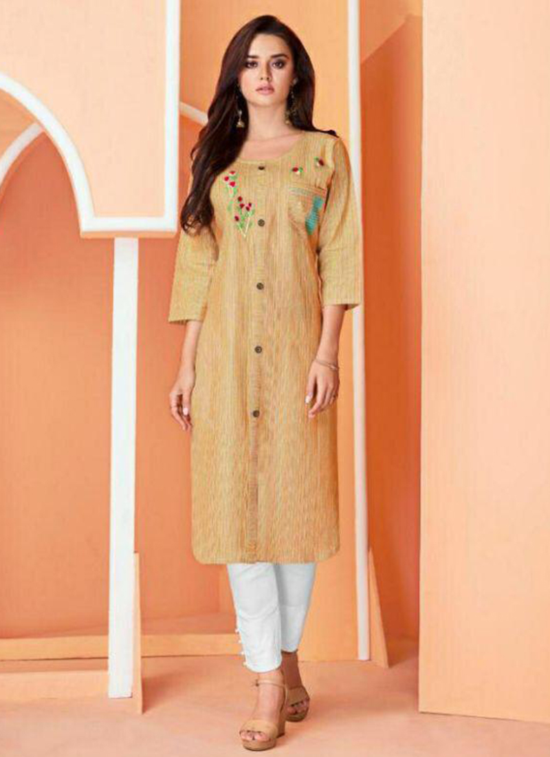 Psyna tex poshak Designer cotton khadi kurtis collection wholesale